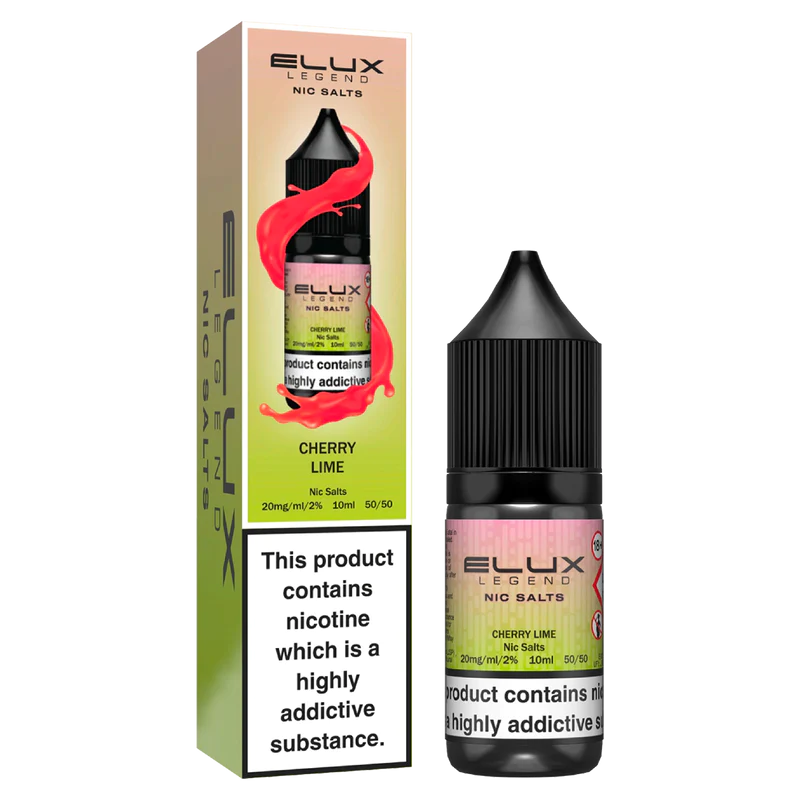 Elux Legend Nic Salts 10ml - Cherry Lime