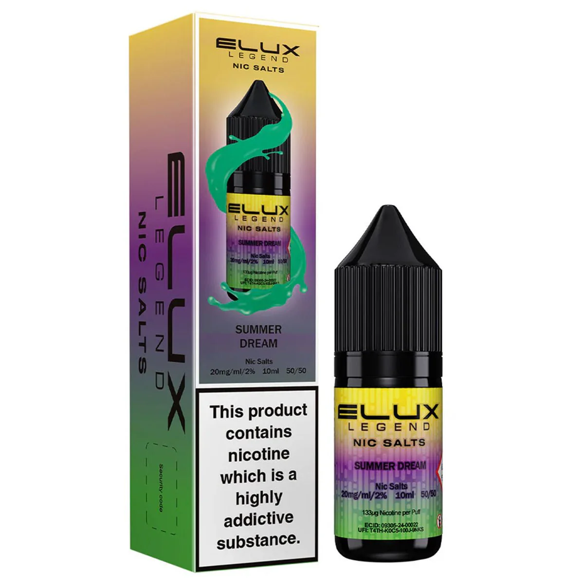 Elux Legend Nic Salts Summer Dream 10ml