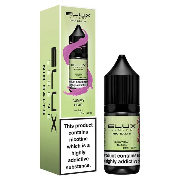 Elux Legend Nic Salts Gummy Bear 10ml