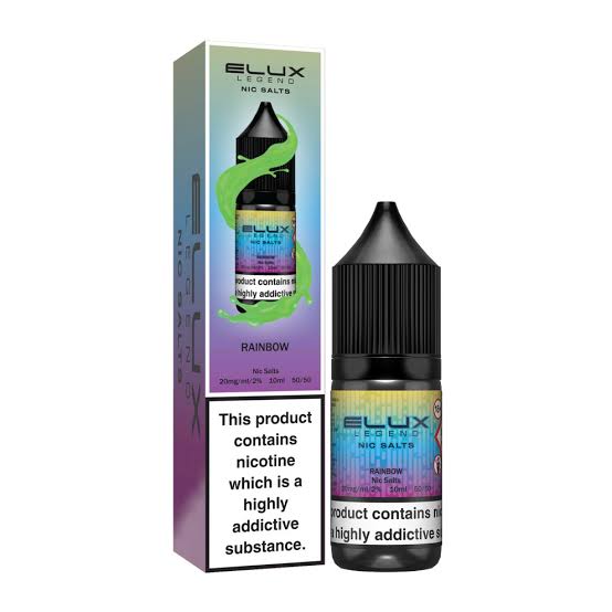 Elux Legend Nic Salts Rainbow 10ml