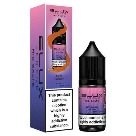 Elux Legend Nic Salts 10ml - Fizzy Cherry